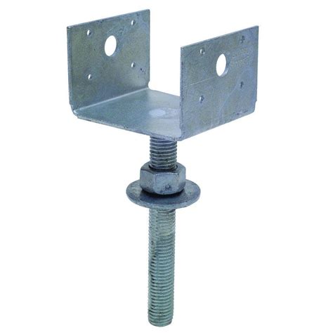 adjustable post brackets home depot